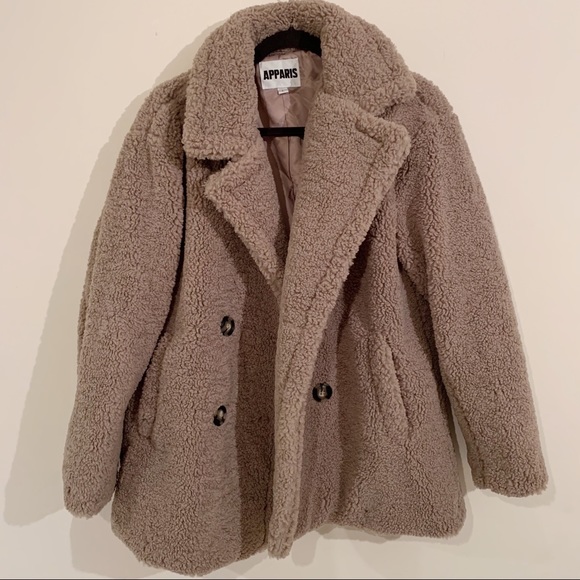 Apparis Faux Fur Teddy Jacket - Picture 3 of 7